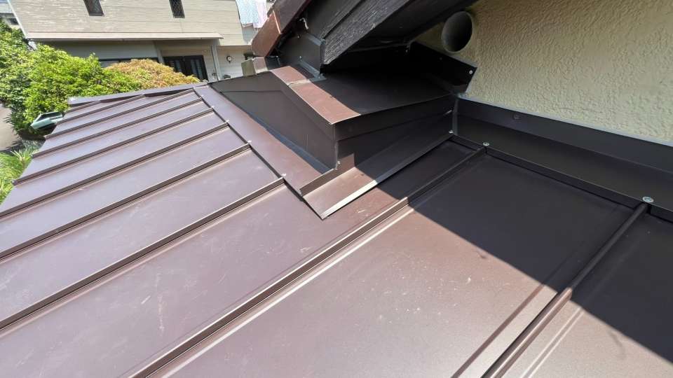 2026年9月施工　【岐阜市三田洞】築32年　　銅板屋根の葺き替え　屋根瓦修繕