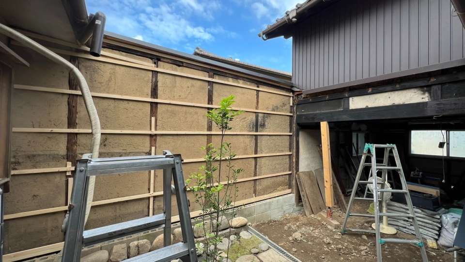 2026年10/8　大野町にて外壁の張り替えをしました！