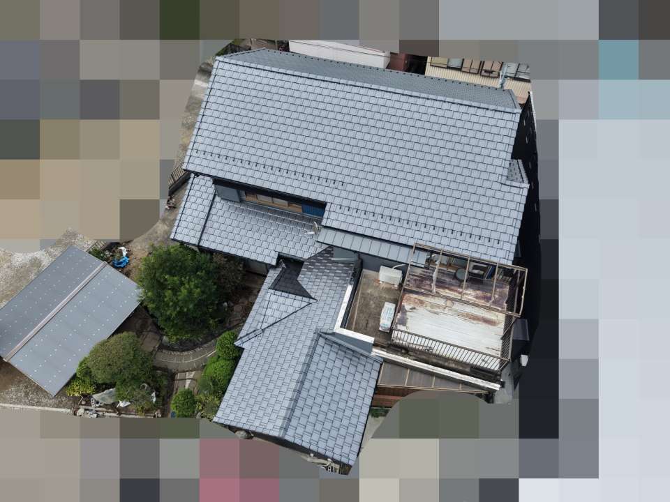 2026年10月施工　【愛知県一宮市】築50年　屋根の葺き替え　あまどい工事