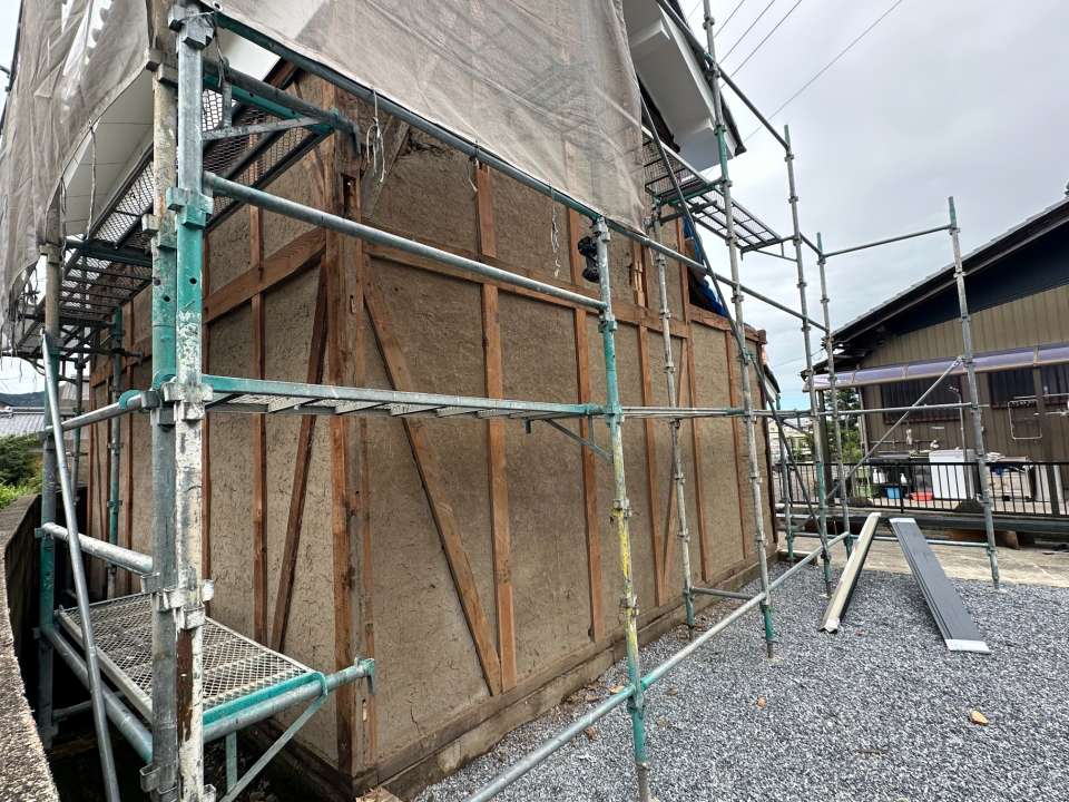 2026年10月施工　【岐阜市長良】築48年　外壁の張り替え　あまどい工事　日本瓦修繕