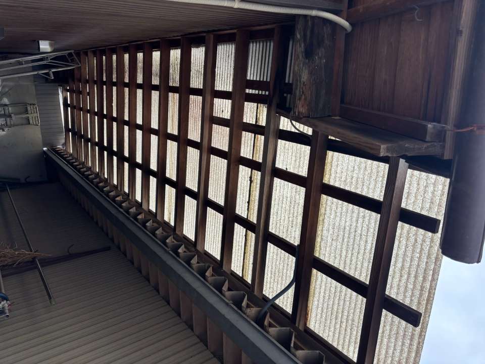 2026年10月施工　【各務原市三井町】築25年　ポリカ屋根の張り替え